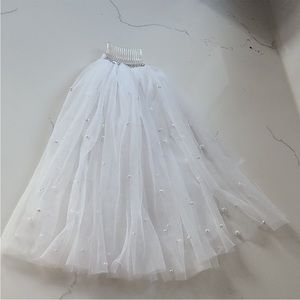 Bhldn | Pearl Short Veil